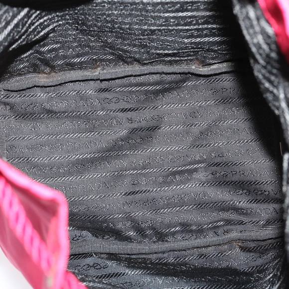 PRADA Shoulder Bag Nylon Red Auth 29726 - Picture 10 of 16